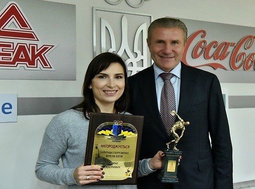 Олена Костевич отримала нагороду кращої спортсменки вересня в Україні