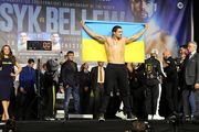 Состоялась церемония взвешивания перед боем Усик-Беллью