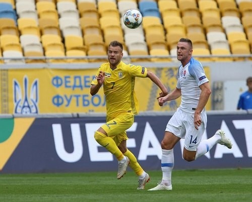 Ярмоленко — лучший игрок сборной Украины в 2018-м году