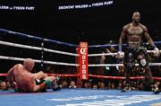 Уайлдер дважды отправил Фьюри в нокдаун, но бой завершился ничьей