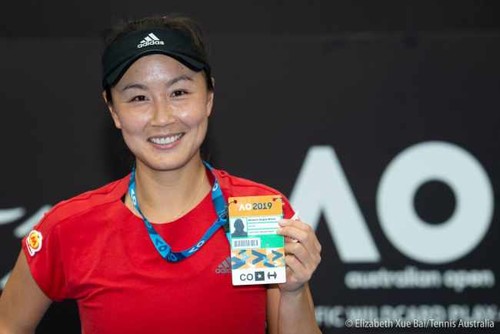 Пэн Шуай выиграла wild card на Australian Open