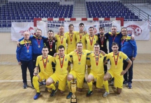 Збірна України з вадами зору вдруге стала чемпіоном Європи з футзалу