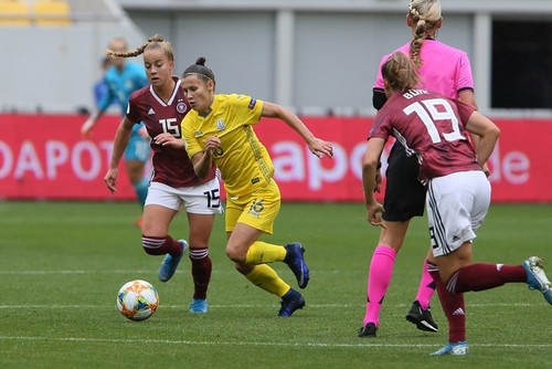 Женская сборная Украины во второй раз пропустила 8 мячей от Германии