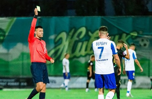 Суддя гри Колос – Динамо пройшов шлях від аматорів в УПЛ за один сезон