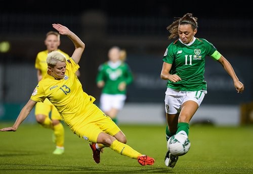 Женская сборная Украины проиграла Ирландии в отборе на Евро-2021