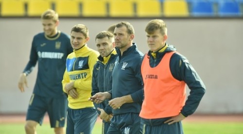 ВИДЕО. Работа сборной Украины перед матчем с Литвой
