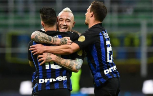 Серия A. Интер забил два безответных гола в ворота Кьево