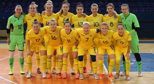 Футзал. Известен состав женской сборной Украины на матчи со Словакией