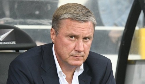 Хацкевич посетил матч Динамо — Копенгаген