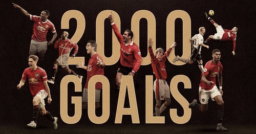 ФОТО. Манчестер Юнайтед першим забив 2000 голів в Прем'єр-лізі