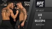 UFC 244. Ли нокаутировал Гиллеспи
