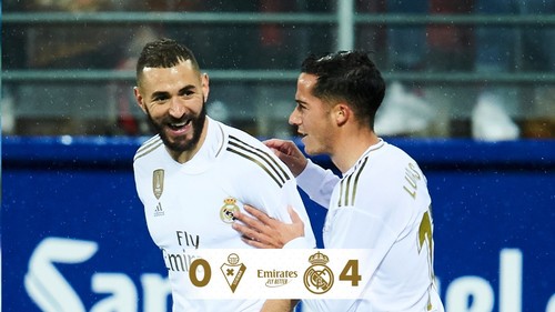 Ейбар - Реал Мадрид - 0:4. Відео голів та огляд матчу