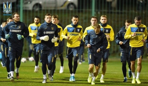 ВИДЕО. Украина готовится к матчу против Эстонии