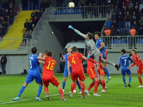 Азербайджан – Уэльс – 0:2. Видео голов и обзор матча