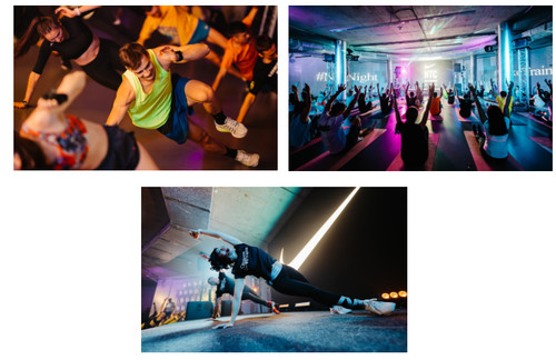 Nike провел фитнес-вечеринку NTC Night в киевской галерее