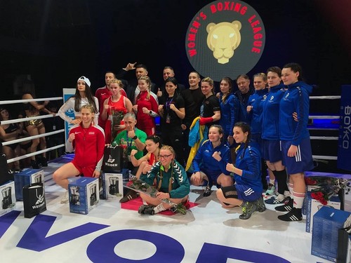 В Киеве завершился первый сезон Лиги Женского Бокса