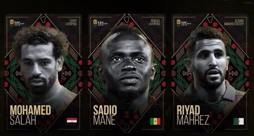 Мане, Салах и Марез претендуют на звание игрок года в Африке