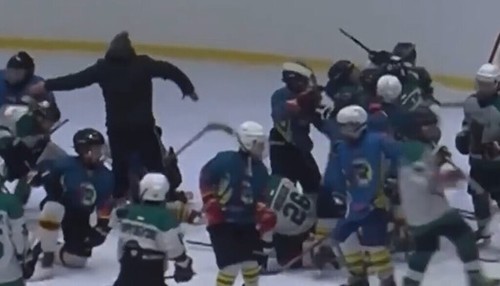 ВИДЕО. Скандал! Хоккейный тренер принял участие в драке детей в Одессе