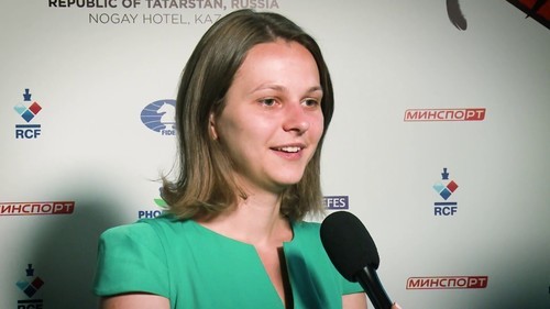 Анна Музычук – вице-чемпионка мира по блицу