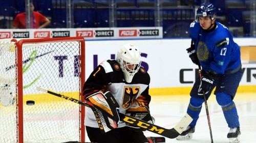 МЧМ по хоккею. Казахстан удивил Германию в битве за выживание