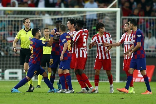 Атлетико впервые за 27 матчей забил три мяча в ворота Барселоны