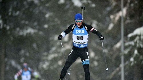 ВИДЕО. Эстонский биатлонист вылетел за пределы трассы в Оберхофе