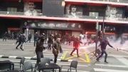 ВІДЕО. Дика бійка фанатів Барселони і Валенсії