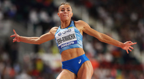 Украинка Бех-Романчук вновь показала лучший результат в прыжках в длину