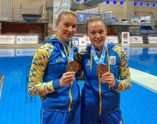 Украинки Федорова и Шелестюк завоевали бронзу на Гран-при в Мадриде