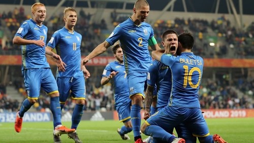 Украина U-20 – США U-20. Видео гола Попова
