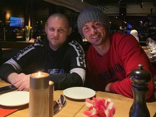 ФОТО. Кенты вместе! Милевский и Алиев засветились в киевском ресторане
