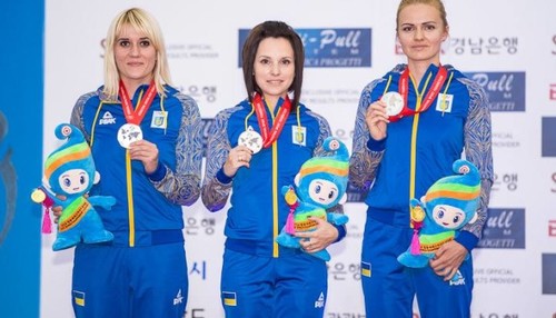 Женская сборная Украины завоевала золотые награды на чемпионате Европы