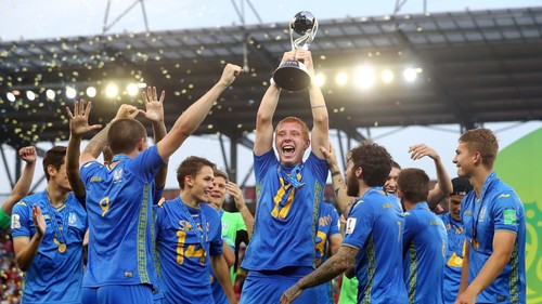 ВІДЕО. Нагородження збірної України U20 – чемпіонів світу 2019