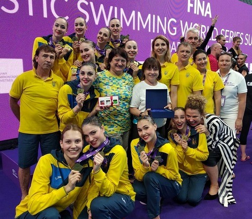Артистическое плавание. Украина завоевала два золота в Будапеште