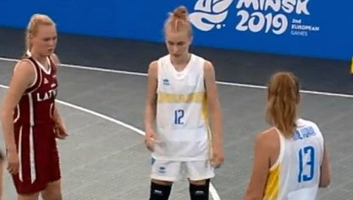 Европейские игры. Женская сборная Украины по баскетболу добыла победу