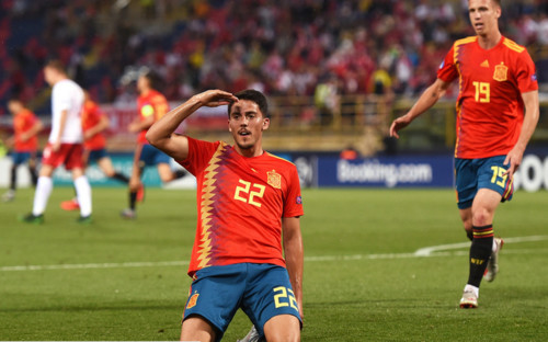 Испания U-21 стала первым полуфиналистом Евро-2019