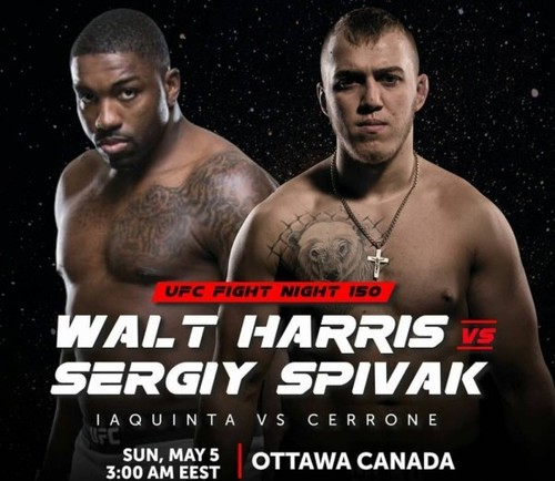 Где смотреть онлайн UFC on ESPN+ 9: Уолт Харрис – Сергей Спивак