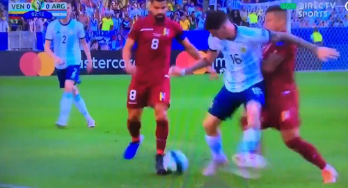 Голубь сорвал атаку сборной Аргентины