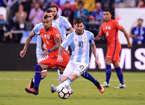 Матч за бронзу Кубка Америки. Аргентина – Чилі. Стартові склади