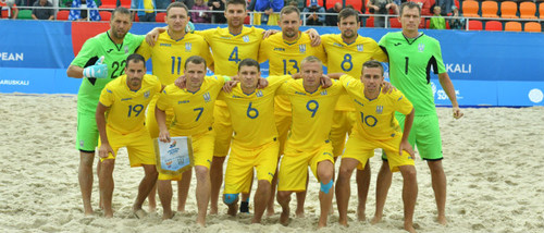Сборная Украины сыграет на Всемирных пляжных играх