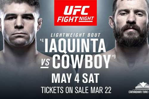 Где смотреть онлайн UFC Fight Night 151: Эл Яквинта – Дональд Серроне