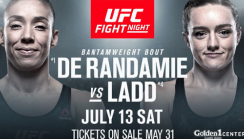 Где смотреть онлайн UFC Fight Night 155: де Рандами – Аспен Лэдд