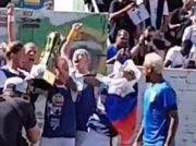 Футболістка травмувалась, отримавши кубком в голову на святкуванні