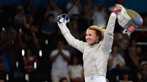 Украинка Харлан стала чемпионкой мира по фехтованию
