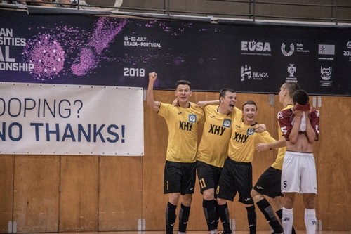 Украинские команды по футзалу стали призерами чемпионата Европы