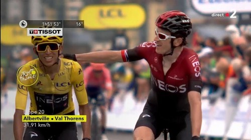 Еган Берналь дуже близький до перемоги на Тур де Франс 2019