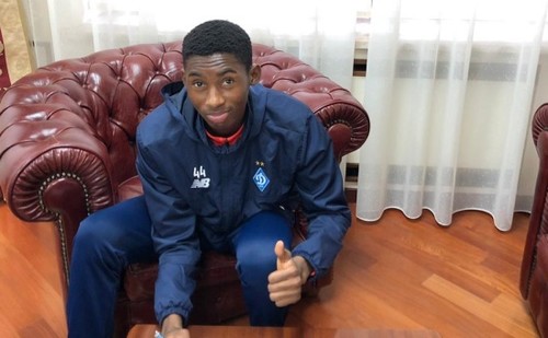 Динамо подписало контракт с нигерийским игроком