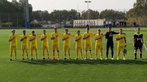 Украина U-18 сыграла вничью со Словакией