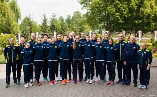 Сборная Украины начинает выступления на чемпионате Европы