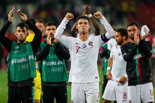Роналду забил 89-й гол за сборную Португалии